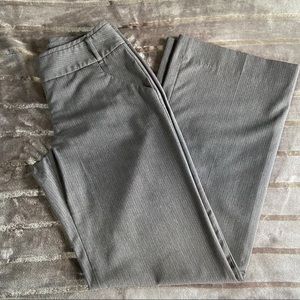 Gray pinstripe Lexie Fit Pants Sz 0